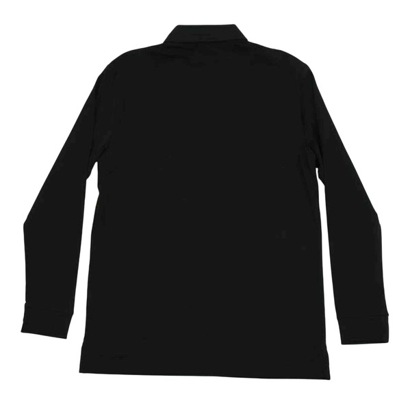 Greg Norman Attack Life  Mens Polo Table Shirt Black RapiDry Long Sleeve S New - Picture 2 of 12